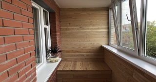Отделка, остекление, утепление балконов в Ачинске от 205 руб. м/2.
